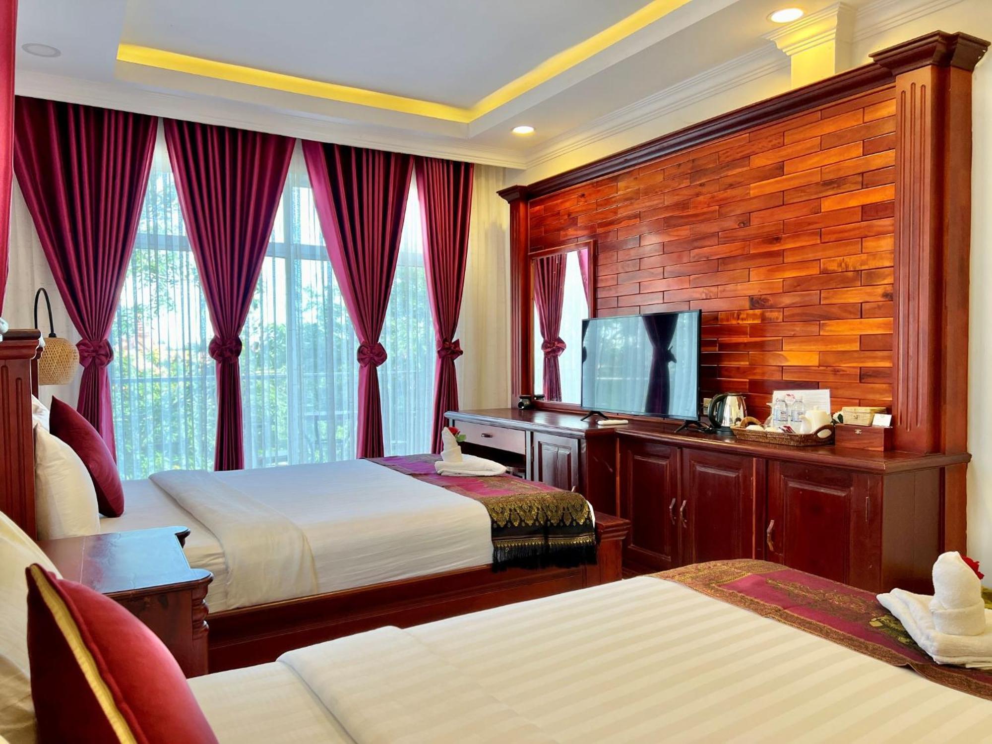 Nyna Villa Guesthouse Kampot Esterno foto